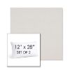 Picture of Lopi Snow | Set of 2 | 12" X 28" Sunbrella Outdoor Throw Pillows with Premium Inserts