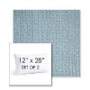 Picture of Posh Sky | Set of 2 | 12" X 28" Sunbrella Outdoor Throw Pillows with Premium Inserts