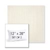 Picture of Proven Ivory | Set of 2 | 12" X 28" Sunbrella Outdoor Throw Pillows with Premium Inserts