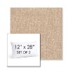 Picture of Rafi Sand | Set of 2 | 12" X 28" Sunbrella Outdoor Throw Pillows with Premium Inserts