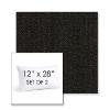 Picture of Source Coal | Set of 2 | 12" X 28" Sunbrella Outdoor Throw Pillows with Premium Inserts