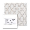 Picture of Voyage Dune | Set of 2 | 12" X 28" Sunbrella Outdoor Throw Pillows with Premium Inserts