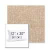 Picture of Abstraction Camel | Set of 2 | 12" X 30" Sunbrella Outdoor Throw Pillows with Premium Inserts