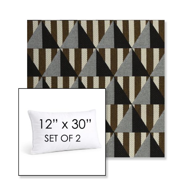 Picture of Buoy Pebble Beach | Set of 2 | 12" X 30" Sunbrella Outdoor Throw Pillows with Premium Inserts