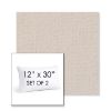 Picture of Dumont Cream | Set of 2 | 12" X 30" Sunbrella Outdoor Throw Pillows with Premium Inserts