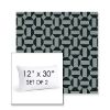 Picture of Hoopla Plume | Set of 2 | 12" X 30" Sunbrella Outdoor Throw Pillows with Premium Inserts
