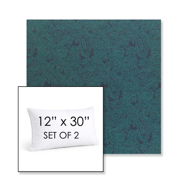 Picture of Mahalo Whirlpool | Set of 2 | 12" X 30" Sunbrella Outdoor Throw Pillows with Premium Inserts