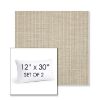 Picture of Proven Dune | Set of 2 | 12" X 30" Sunbrella Outdoor Throw Pillows with Premium Inserts