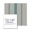 Picture of Revival Sage | Set of 2 | 12" X 30" Sunbrella Outdoor Throw Pillows with Premium Inserts