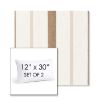 Picture of Revival Sand | Set of 2 | 12" X 30" Sunbrella Outdoor Throw Pillows with Premium Inserts