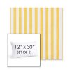 Picture of Sail Away Sunflower | Set of 2 | 12" X 30" Sunbrella Outdoor Throw Pillows with Premium Inserts