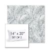 Picture of Calm Laurel | Set of 2 | 14" X 20" Sunbrella Outdoor Throw Pillows with Premium Inserts