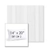 Picture of Compose Linen | Set of 2 | 14" X 20" Sunbrella Outdoor Throw Pillows with Premium Inserts