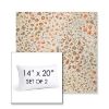 Picture of Flora Sunset | Set of 2 | 14" X 20" Sunbrella Outdoor Throw Pillows with Premium Inserts
