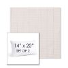Picture of Kaia Linen | Set of 2 | 14" X 20" Sunbrella Outdoor Throw Pillows with Premium Inserts