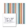 Picture of Surround Sunrise | Set of 2 | 14" X 20" Sunbrella Outdoor Throw Pillows with Premium Inserts
