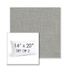 Picture of Willa Celery | Set of 2 | 14" X 20" Sunbrella Outdoor Throw Pillows with Premium Inserts