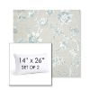 Picture of Ariana Dew | Set of 2 | 14" X 26" Sunbrella Outdoor Throw Pillows with Premium Inserts