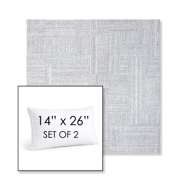 Picture of Boro Elegance | Set of 2 | 14" X 26" Sunbrella Outdoor Throw Pillows with Premium Inserts