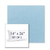 Picture of Canvas Air Blue | Set of 2 | 14" X 26" Sunbrella Outdoor Throw Pillows with Premium Inserts