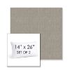 Picture of Cliff Cloud | Set of 2 | 14" X 26" Sunbrella Outdoor Throw Pillows with Premium Inserts