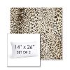 Picture of Instinct Espresso | Set of 2 | 14" X 26" Sunbrella Outdoor Throw Pillows with Premium Inserts