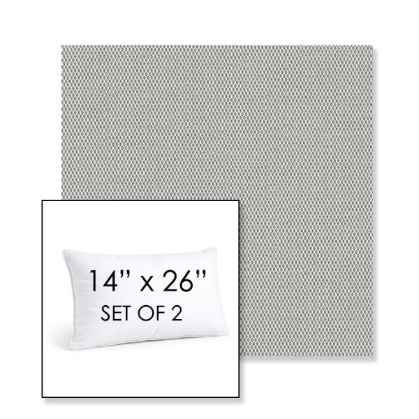 Picture of Lopi Ash | Set of 2 | 14" X 26" Sunbrella Outdoor Throw Pillows with Premium Inserts
