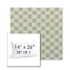 Picture of Mend Juniper | Set of 2 | 14" X 26" Sunbrella Outdoor Throw Pillows with Premium Inserts