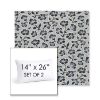 Picture of Mia Sapphire | Set of 2 | 14" X 26" Sunbrella Outdoor Throw Pillows with Premium Inserts