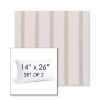 Picture of Mixi Linen | Set of 2 | 14" X 26" Sunbrella Outdoor Throw Pillows with Premium Inserts