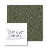 Picture of Odette Fern | Set of 2 | 14" X 26" Sunbrella Outdoor Throw Pillows with Premium Inserts