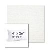 Picture of Platform Salt | Set of 2 | 14" X 26" Sunbrella Outdoor Throw Pillows with Premium Inserts
