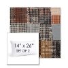 Picture of Pop Punchcard | Set of 2 | 14" X 26" Sunbrella Outdoor Throw Pillows with Premium Inserts