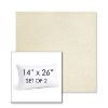 Picture of Posh Salt | Set of 2 | 14" X 26" Sunbrella Outdoor Throw Pillows with Premium Inserts