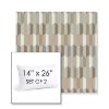 Picture of Precise Fawn | Set of 2 | 14" X 26" Sunbrella Outdoor Throw Pillows with Premium Inserts