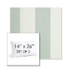 Picture of Rothko Seahorse | Set of 2 | 14" X 26" Sunbrella Outdoor Throw Pillows with Premium Inserts
