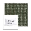 Picture of Slow Fern | Set of 2 | 14" X 26" Sunbrella Outdoor Throw Pillows with Premium Inserts