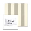 Picture of Solana Seagull | Set of 2 | 14" X 26" Sunbrella Outdoor Throw Pillows with Premium Inserts