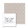 Picture of Solve Linen | Set of 2 | 14" X 26" Sunbrella Outdoor Throw Pillows with Premium Inserts