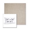 Picture of Switch Flax | Set of 2 | 14" X 26" Sunbrella Outdoor Throw Pillows with Premium Inserts