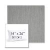 Picture of Switch Silver | Set of 2 | 14" X 26" Sunbrella Outdoor Throw Pillows with Premium Inserts
