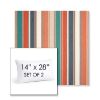 Picture of Ascend Punch | Set of 2 | 14" X 28" Sunbrella Outdoor Throw Pillows with Premium Inserts