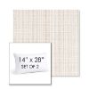 Picture of Benson Sand | Set of 2 | 14" X 28" Sunbrella Outdoor Throw Pillows with Premium Inserts
