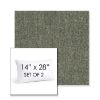 Picture of Dither Fern | Set of 2 | 14" X 28" Sunbrella Outdoor Throw Pillows with Premium Inserts