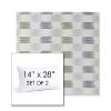 Picture of Dream Mist | Set of 2 | 14" X 28" Sunbrella Outdoor Throw Pillows with Premium Inserts