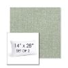 Picture of Kismet Moss | Set of 2 | 14" X 28" Sunbrella Outdoor Throw Pillows with Premium Inserts