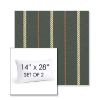 Picture of Linger Fern | Set of 2 | 14" X 28" Sunbrella Outdoor Throw Pillows with Premium Inserts