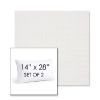 Picture of Linville Snow | Set of 2 | 14" X 28" Sunbrella Outdoor Throw Pillows with Premium Inserts