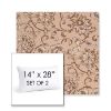Picture of Martha Floral Dogwood | Set of 2 | 14" X 28" Sunbrella Outdoor Throw Pillows with Premium Inserts