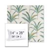 Picture of Martinique Tropic | Set of 2 | 14" X 28" Sunbrella Outdoor Throw Pillows with Premium Inserts